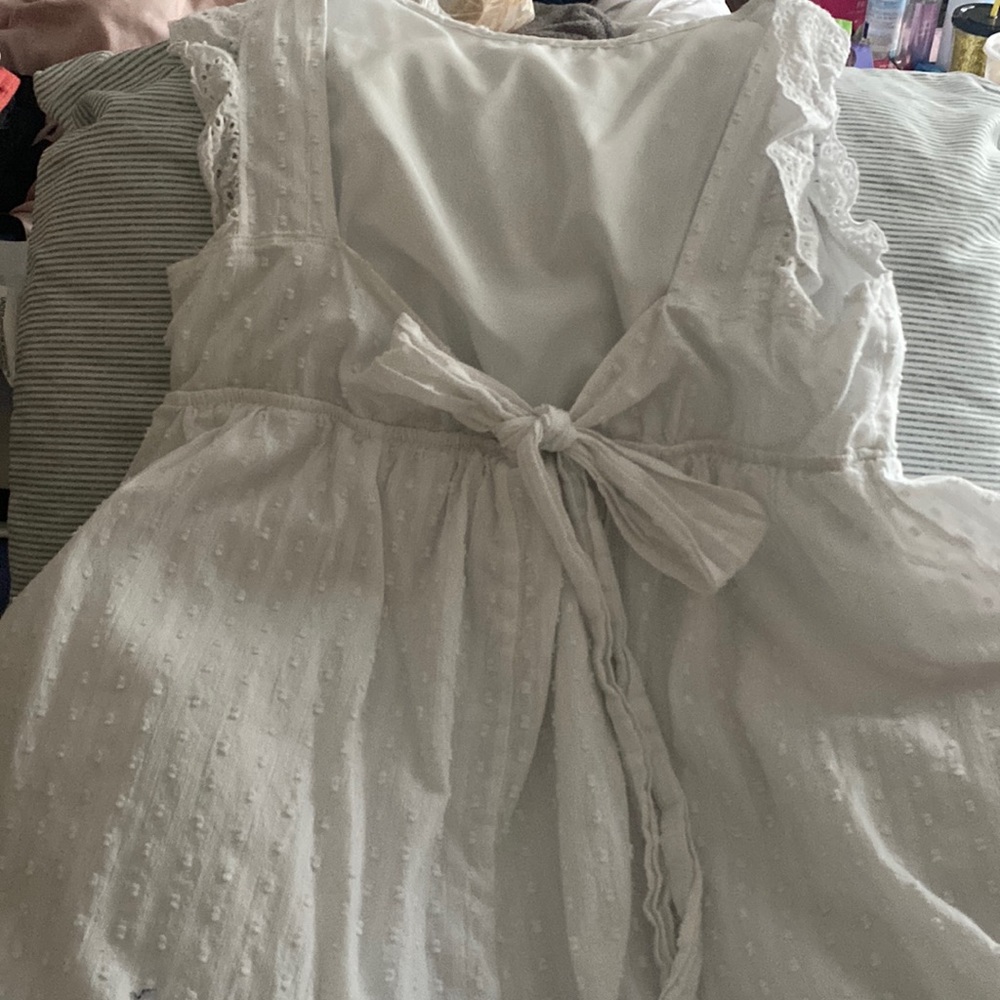 White dress from SHEIN.